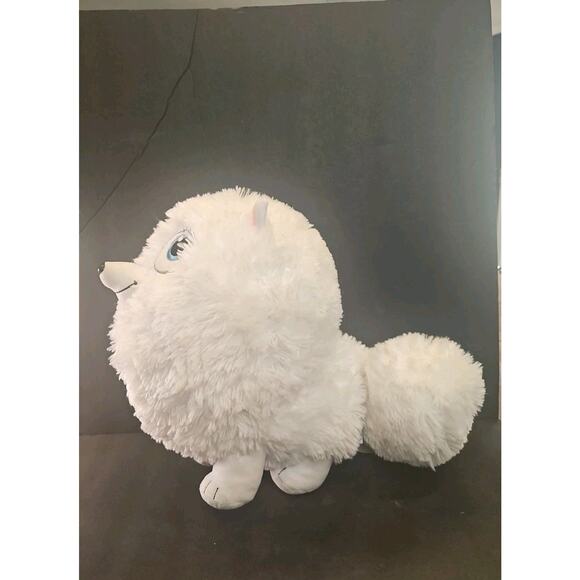 Build-A-Bear Secret Life of Pets 2 Gidget 12" White Stuffed Plush Pomeranian Dog - Picture 2 of 8